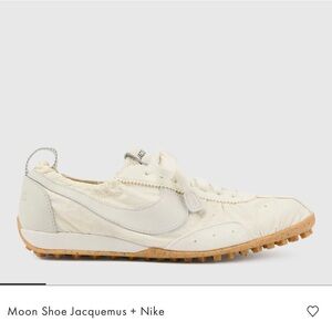 Jacquemus x Nike Moon Shoes Sneakers White Size 9 W, 7.5 M, 40.5 Eur.